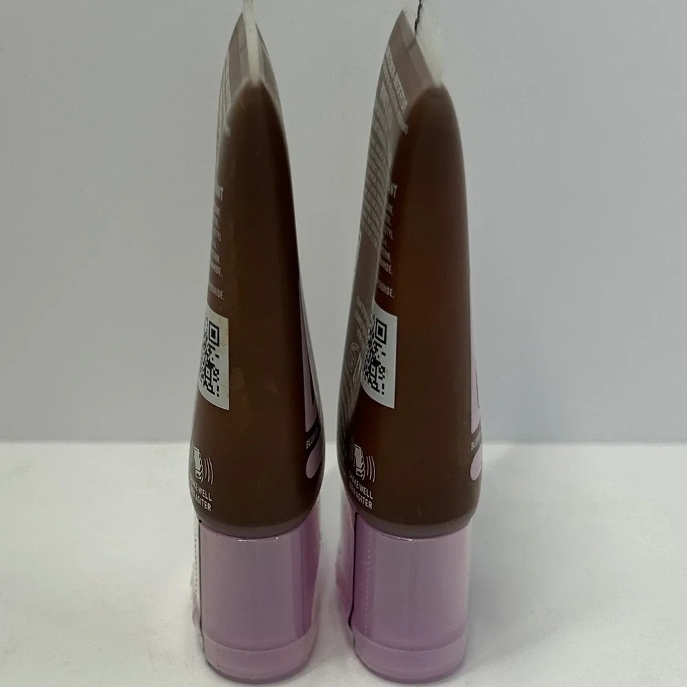 NYX Bare With Me Blur Blurring Tint Foundation 22 Mocha Lot of 2 1.01oz 30ml NEW